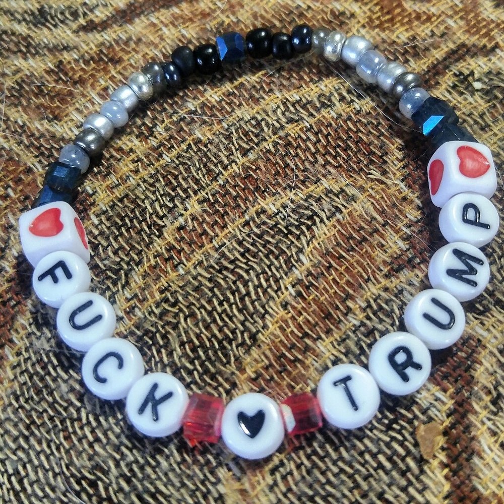Fuck Trump 90's Style Bracelet